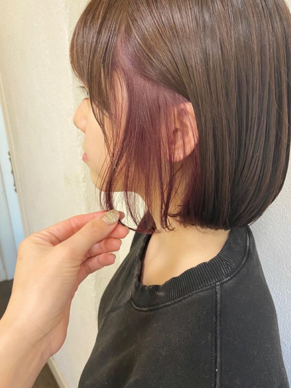 【美容師徹底解説】ショートヘアのためのセルフインナーカラー♡