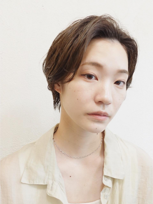 面長の方におすすめハンサムショートヘアの巻き方♡