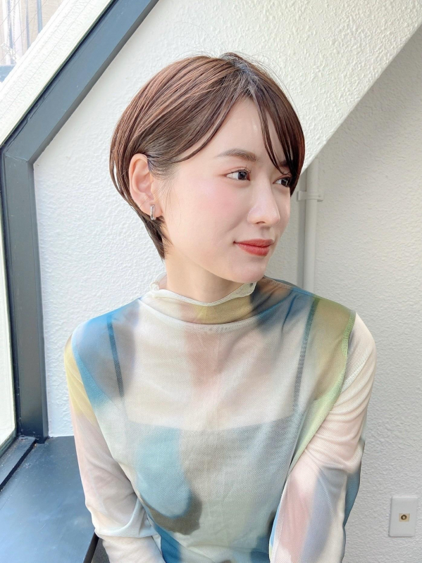 【40代】面長さんに似合うショートヘア！バランスを整える大人の小顔スタイル10選