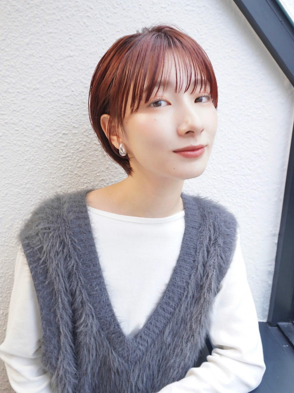 【40代】丸顔さんに似合うショートボブ特集！大人の上品スタイル10選