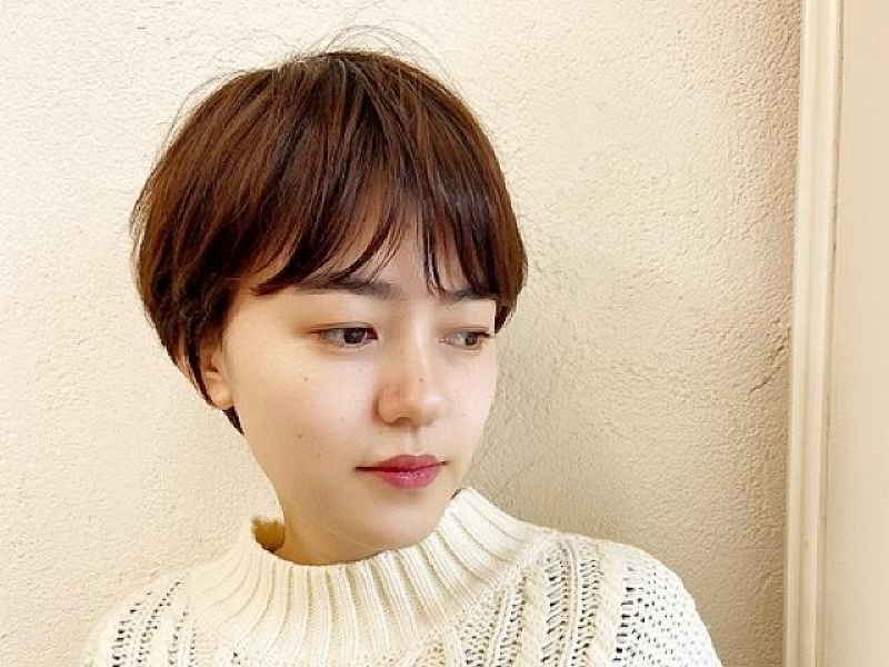 アイロンなしで簡単にできる ショートヘア 前髪セット方法 青山 表参道の ショートヘア ショート ボブ が得意な小さな隠れ家美容室natsuya 美容院