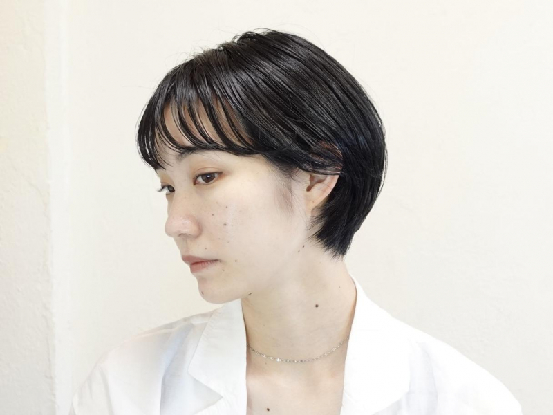 面長さん ショートヘア 大人可愛いが叶う似合うポイントをご紹介 ショートヘアー