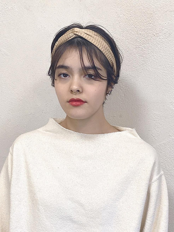 ショートヘアさん必見 簡単ターバンアレンジ 青山 表参道の ショートヘア ショートボブ が得意な小さな隠れ家美容室natsuya 美容院