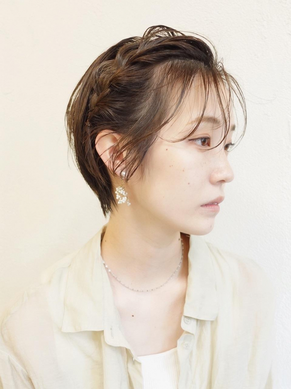 ショートヘアアレンジ【ショートヘア が得意.表参道.青山】