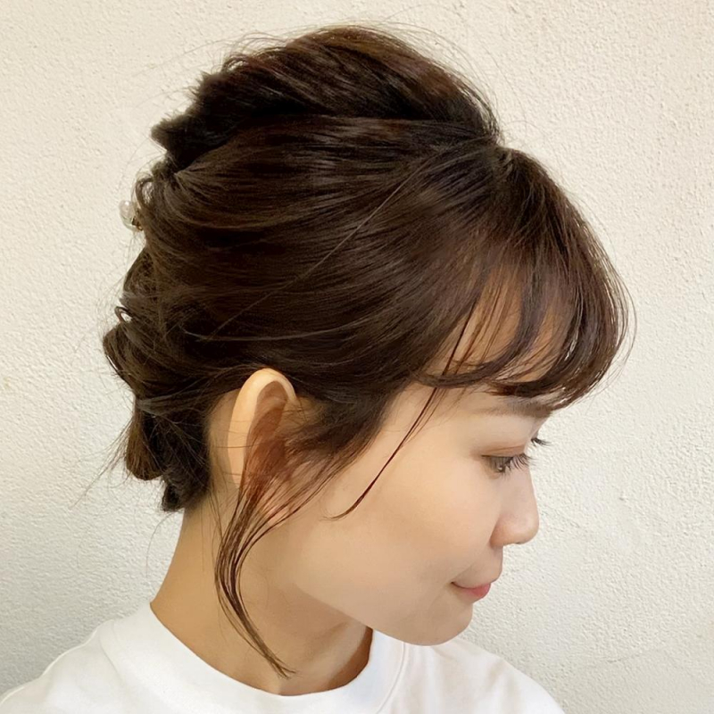 お呼ばれヘアアレンジ