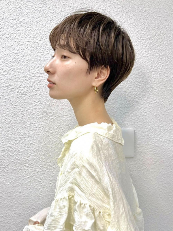 前髪あり大人ショート20代30代40代表参道
