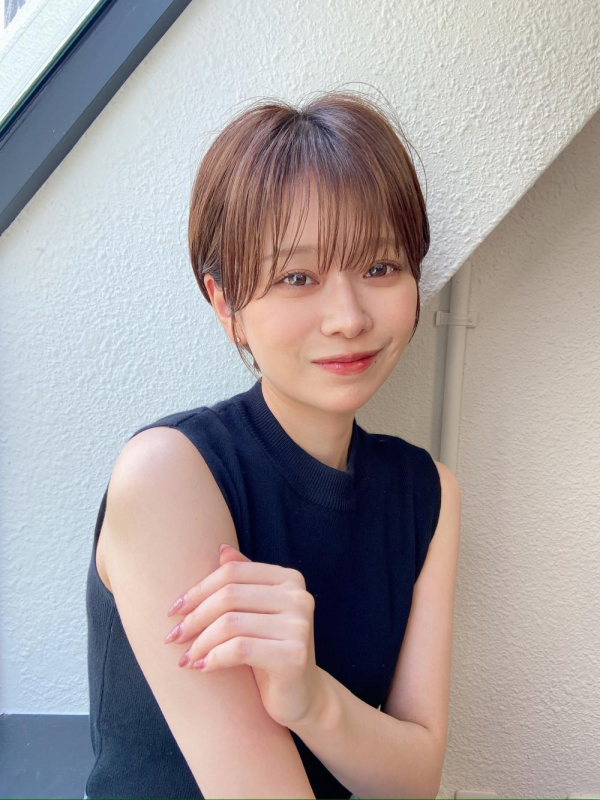 前髪あり大人ショートボブ20代30代40代表参道