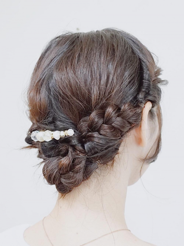 大人ボブヘアアレンジ20代30代