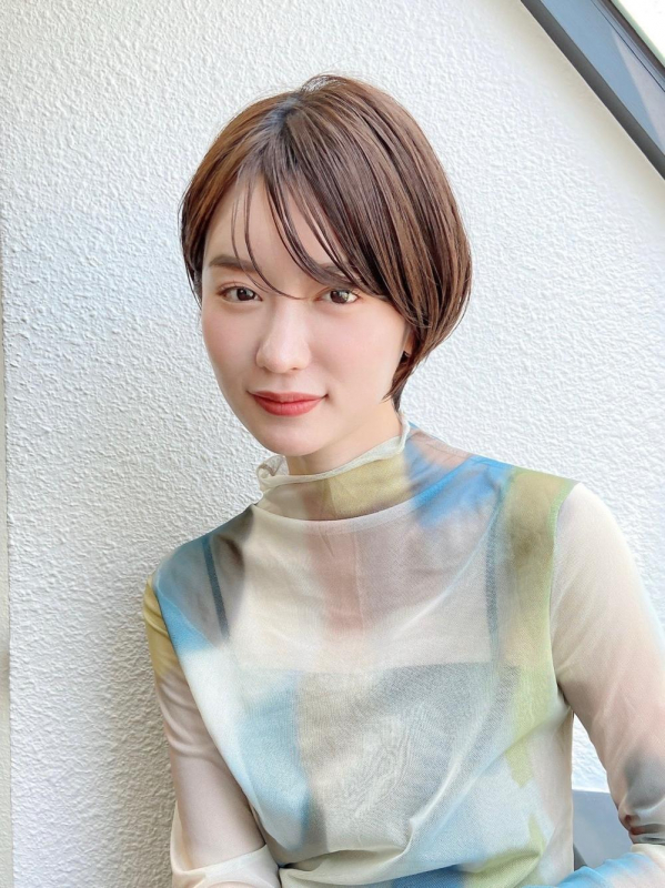 前髪あり大人ショート20代30代40代表参道