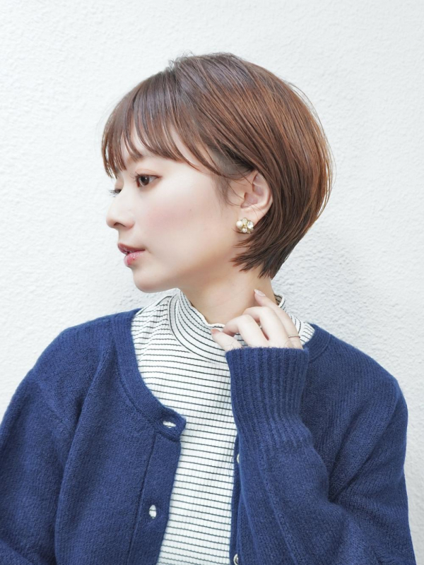 前髪あり大人ショート20代30代40代表参道