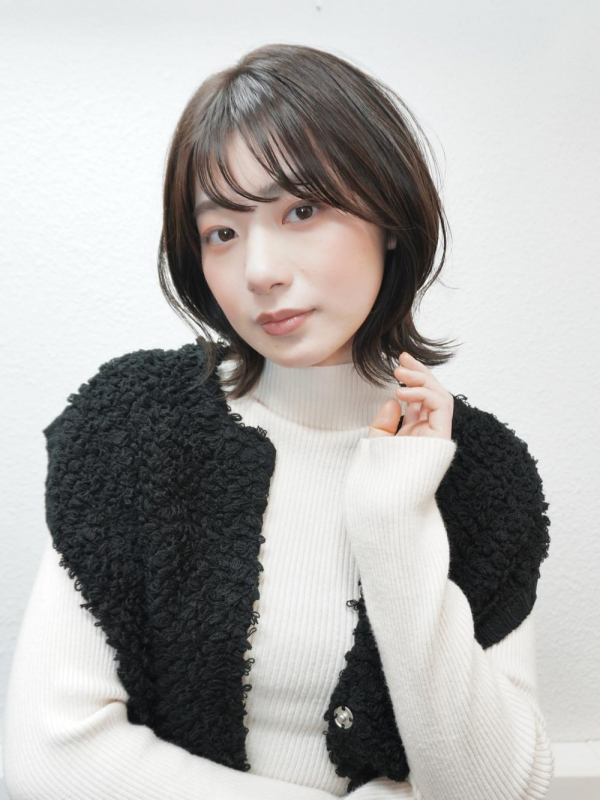 前髪あり大人ショート20代30代40代表参道