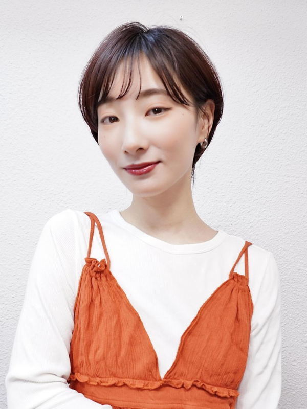 前髪あり大人ショート20代30代40代表参道