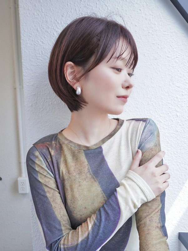 前髪あり大人ショート20代30代40代表参道