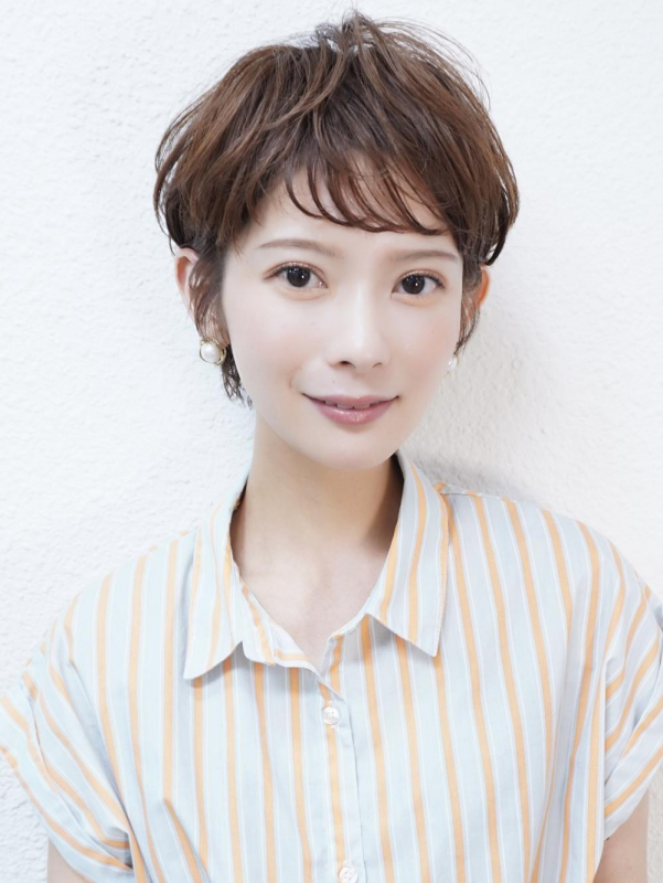前髪あり大人ショート20代30代40代表参道