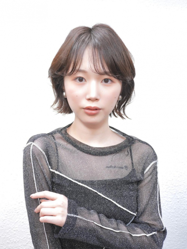 前髪あり大人ショート20代30代40代