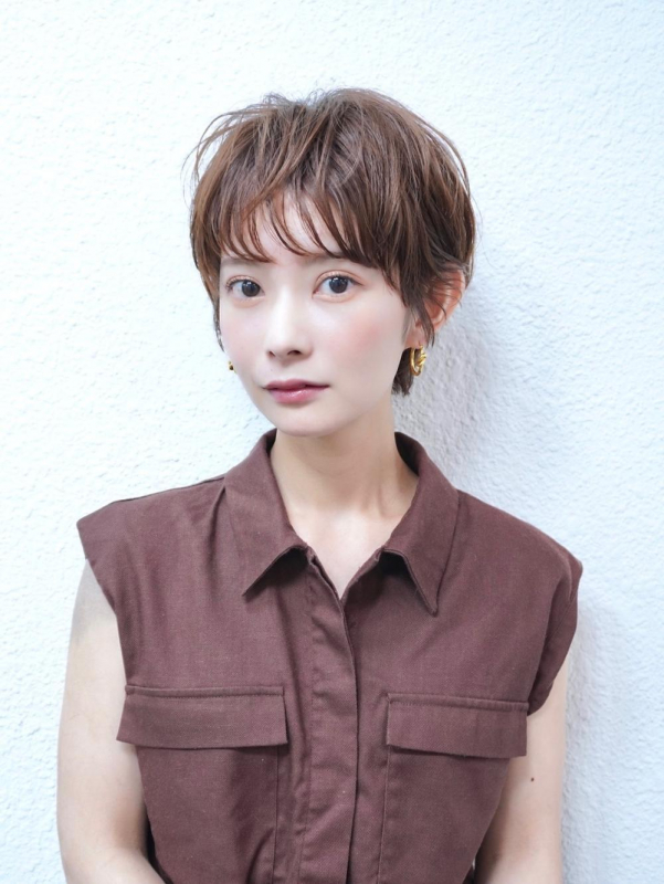 前髪あり大人ショート20代30代40代