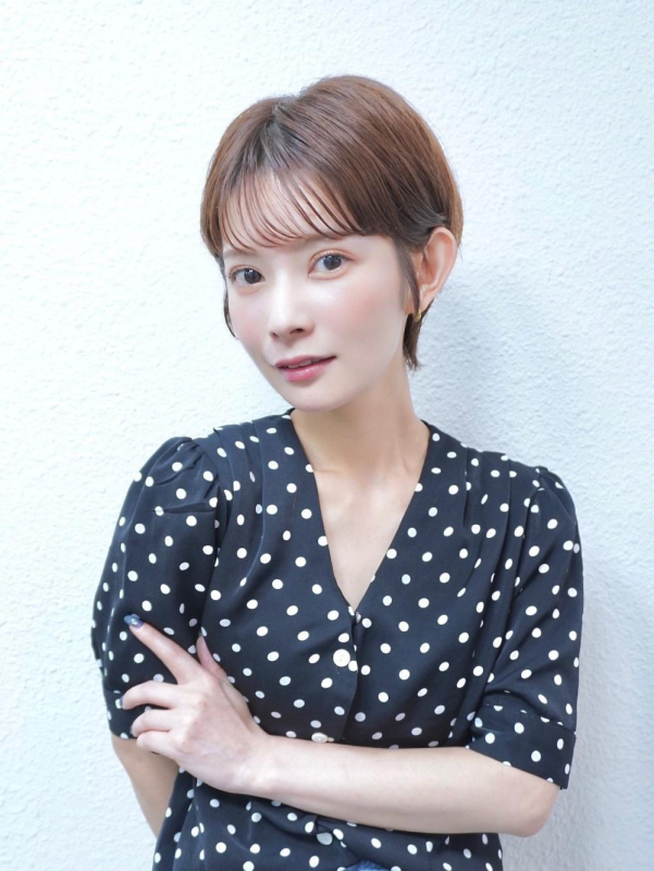 前髪あり大人ショート20代30代40代